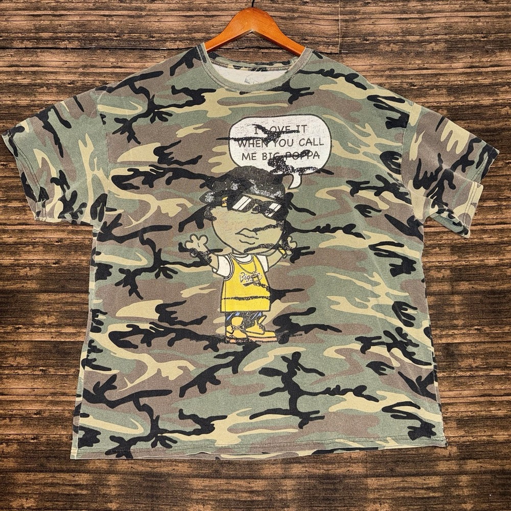 The Notorious B.I.G. Biggie Smalls T-Shirt 2XL All Good Peanuts Rapper Hip Hop